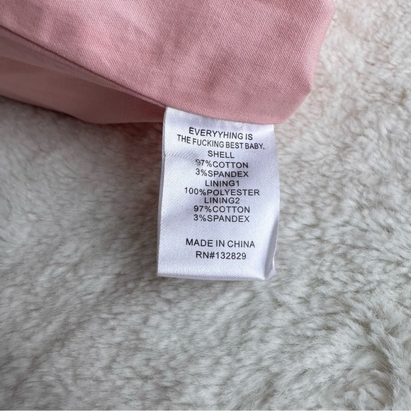 LPA Cotton Pink Sleeveless Mini Dress XS - Picture 10 of 11